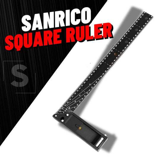 SANRICO™ Woodworking Square Ruler