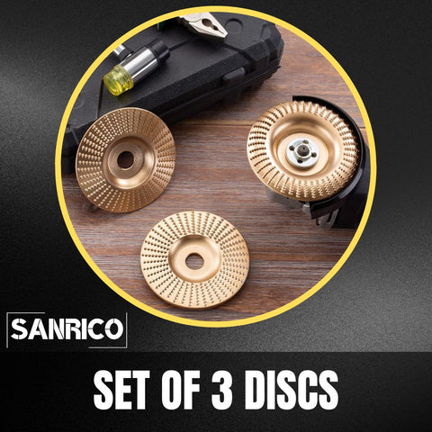 SANRICO TitanGrind™ Discs (3 Pcs)