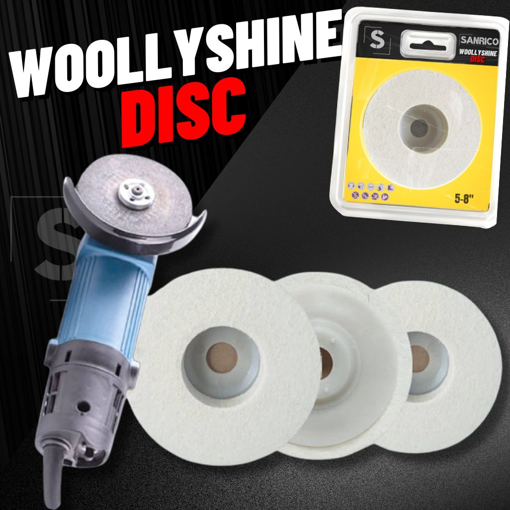 SANRICO WoollyShine™ Polishing Disc (2 + 1 FREE) – SANRICO DEALS