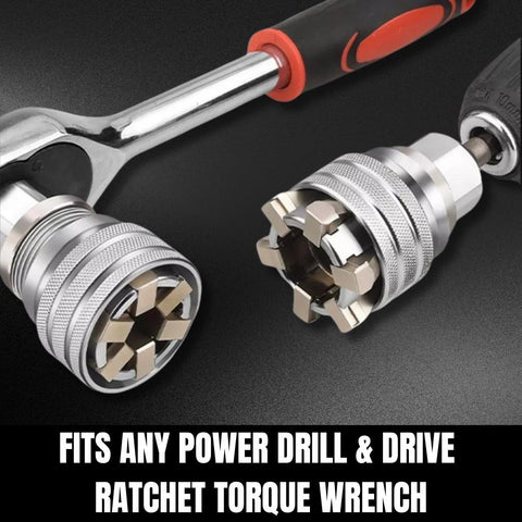 Adjustable Wrench Socket