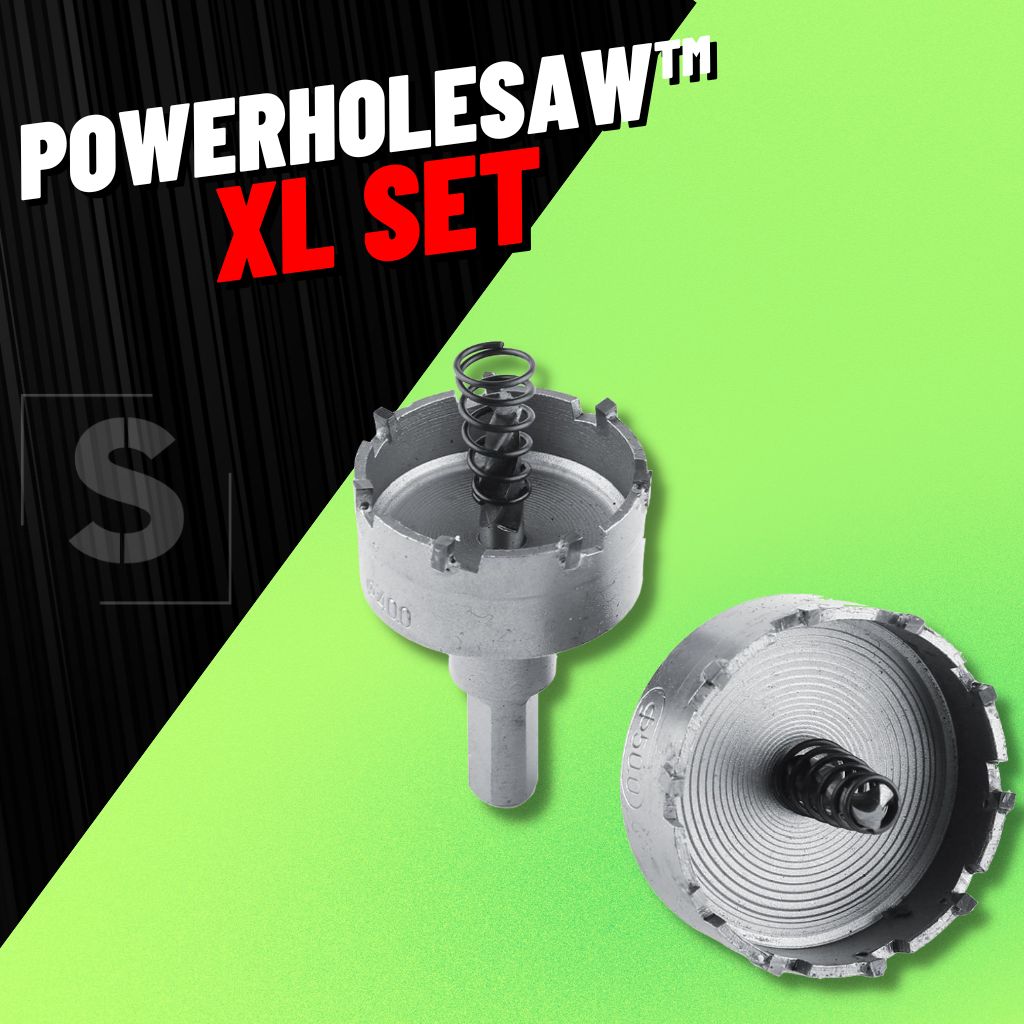 PowerHoleSaw™ Full Set (12 Pcs)
