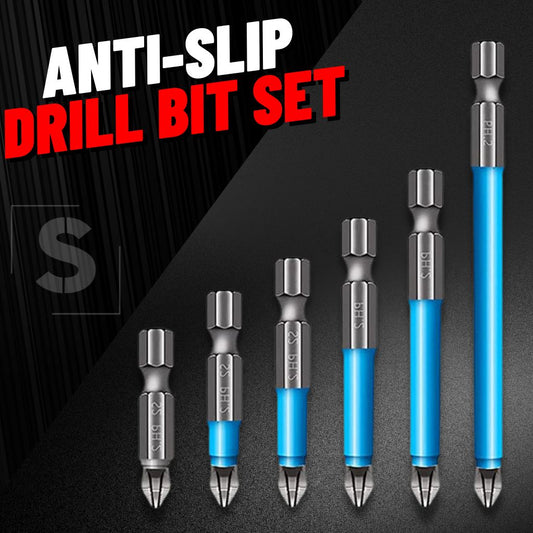 Anti-Slip Drill Bit Set (6 Pcs)